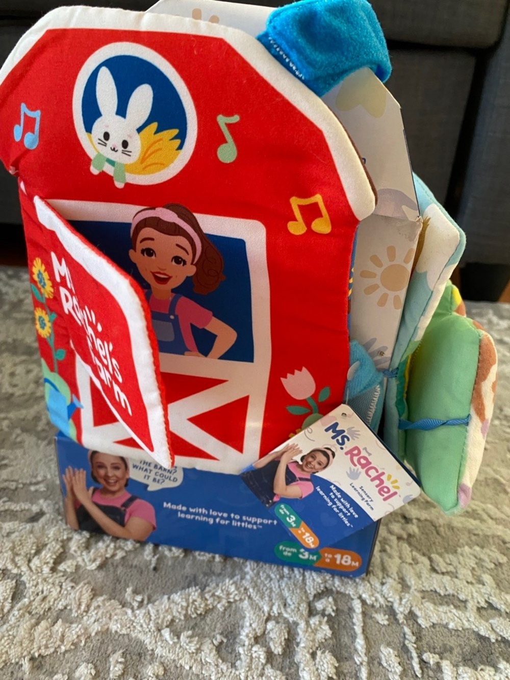 My Rachel Red Barn Plush Activity Toy - Rachel